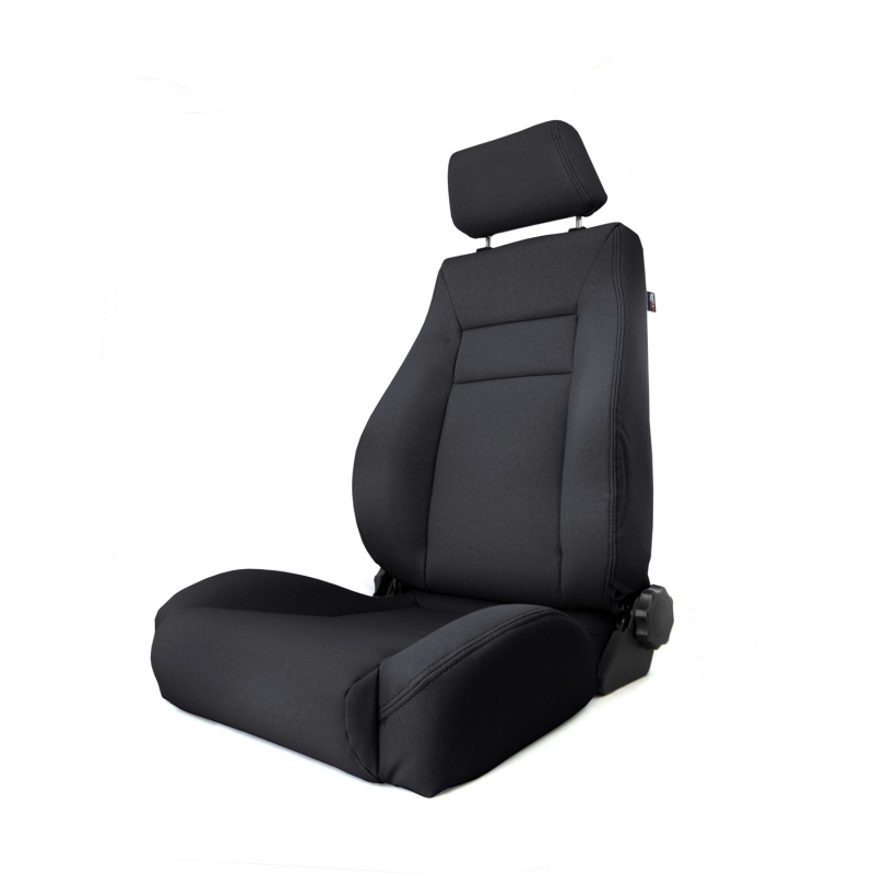 Rugged Ridge Ultra Front Seat Reclinable Black Denim 97-06TJ - 13414.15