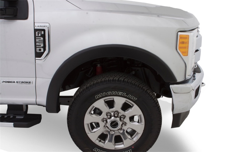 Bushwacker 16-18 Nissan Titan XD Pocket Style Flares 2pc 78.0in Bed - Black - 70017-02