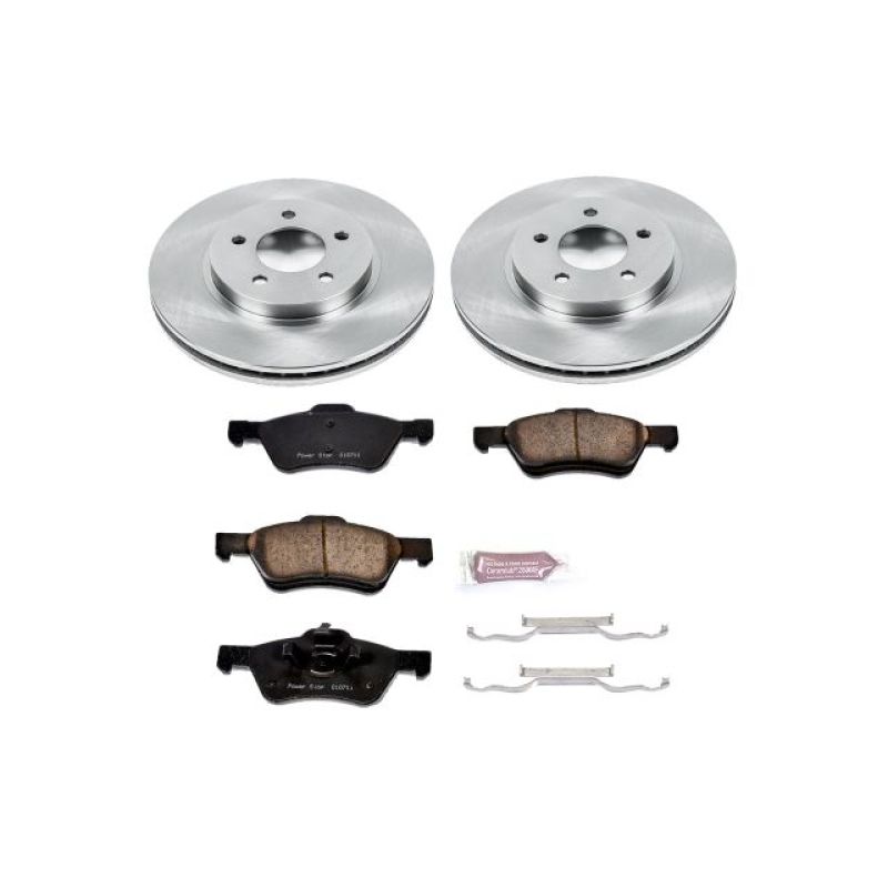 Power Stop 05-10 Ford Escape Front Autospecialty Brake Kit - KOE4580