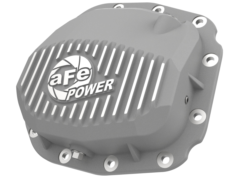 aFe Street Series Rear Differential Cover Raw w/ Fins 15-19 Ford F-150 (w/ Super 8.8 Rear Axles) - 46-71180A