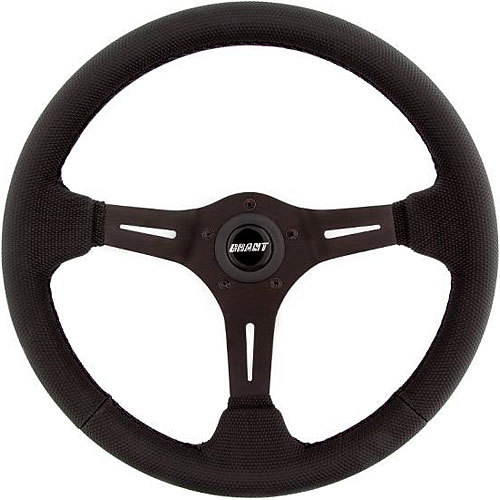 Gripper Steering Wheel 13.75in Dia. 3.5in Dish - 8512