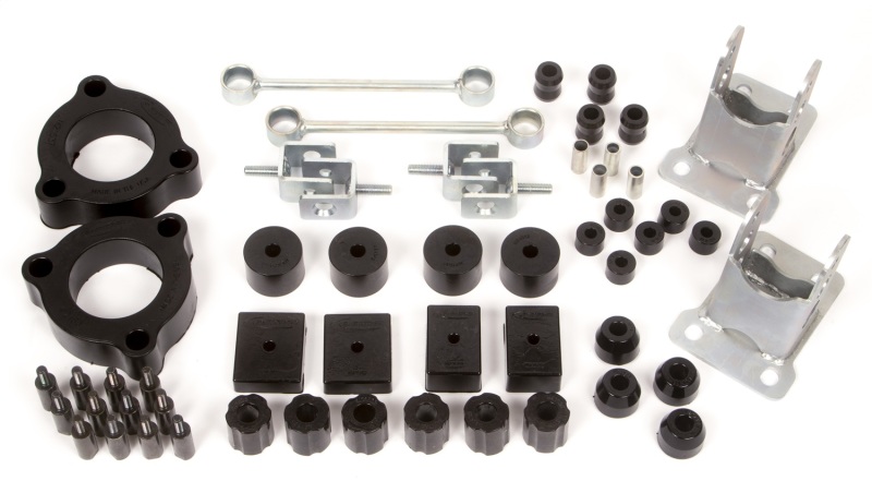 Comfort Ride™ Suspension Lift Kit; 1.5 in. Front/Rear Lift; Black; - KJ09171BK