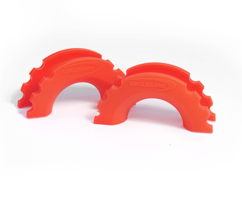 Daystar D-Ring Shackle Isolator Fluorescent Orange Pair - KU70056FA