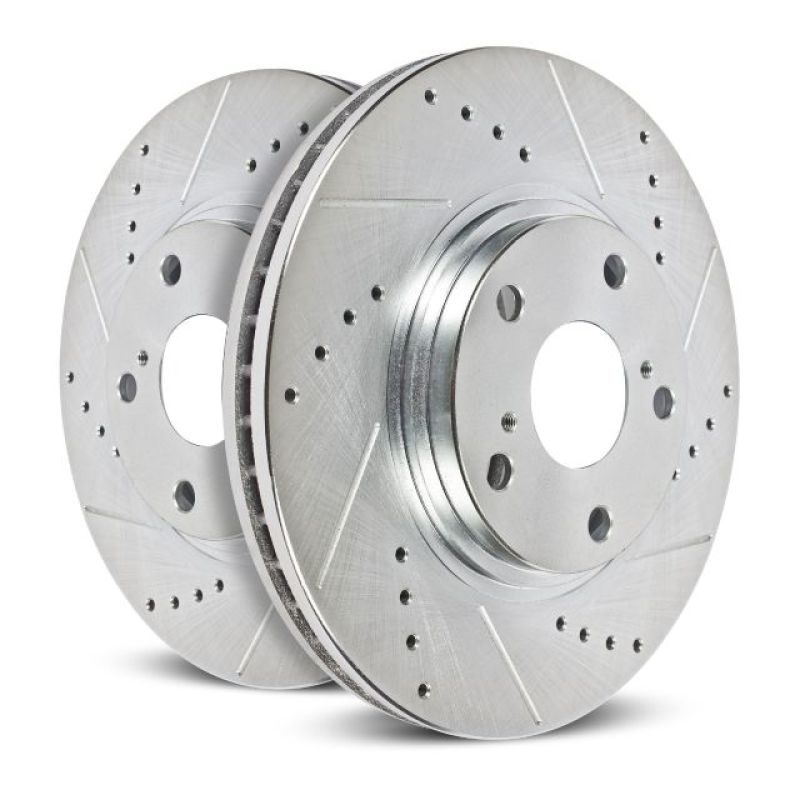 Power Stop 11-21 GMC Sierra 3500 HD Front Right Evolution Drilled & Slotted Rotor - AR82153XR