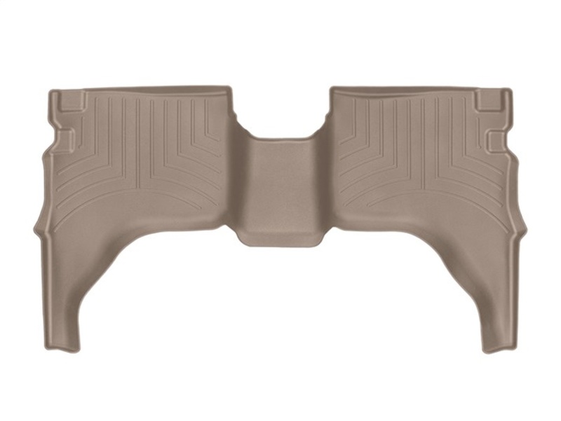 WeatherTech 01-04 Toyota Tacoma Rear FloorLiner - Tan (Double Cab) - 4512122