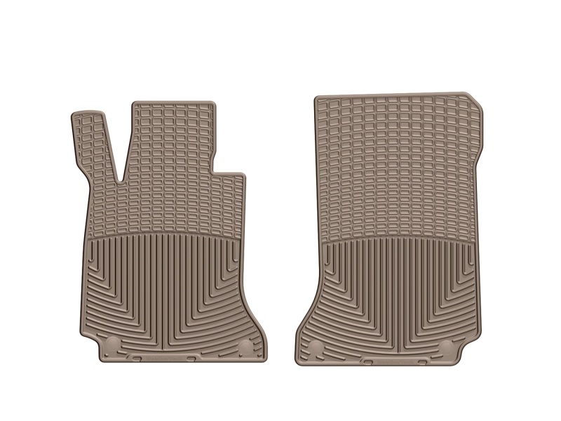 WeatherTech 08+ Mercedes-Benz E-Class Front Rubber Mats - Tan - W287TN