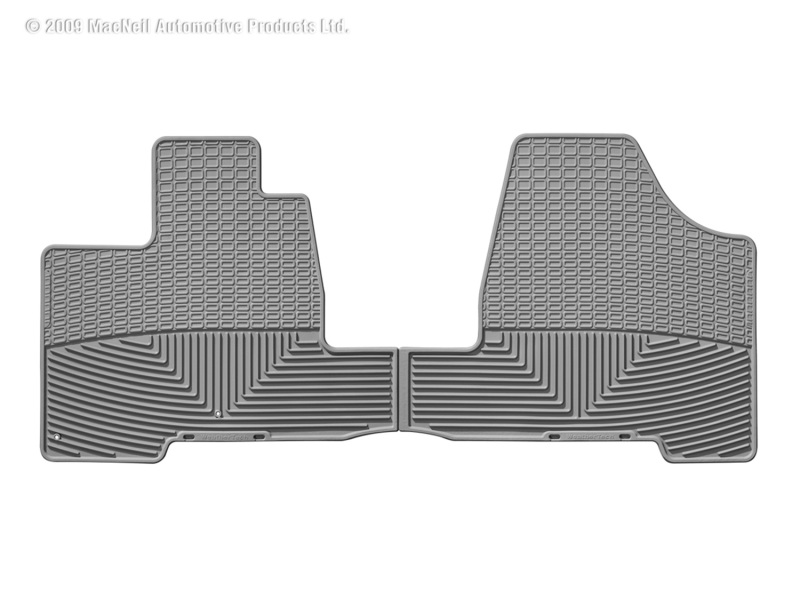 WeatherTech 04-10 Toyota Sienna Front Rubber Mats - Grey - W41GR