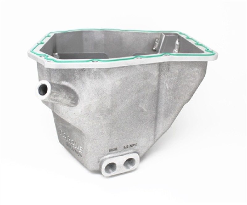 Torque Solution HD Oil Pan: Subaru EJ20/EJ25 - Silver - TS-SU-599-OP