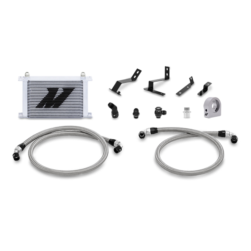 Mishimoto 2016+ Chevy Camaro Oil Cooler Kit - Silver - MMOC-CAM8-16SL