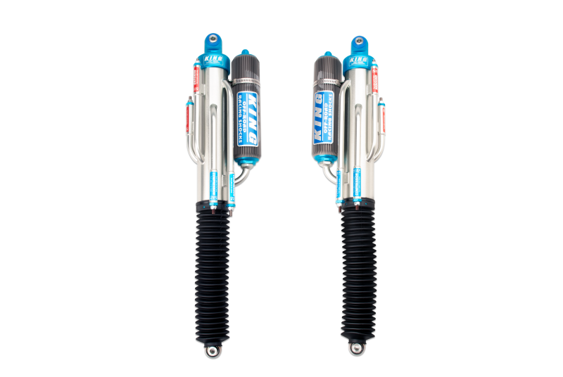 King Shocks 2017+ Ford F150 Raptor 4WD Rear 3.0 Dia Bypass Piggyback Shock w/Perf Fin Res (Pair) - 30001-404