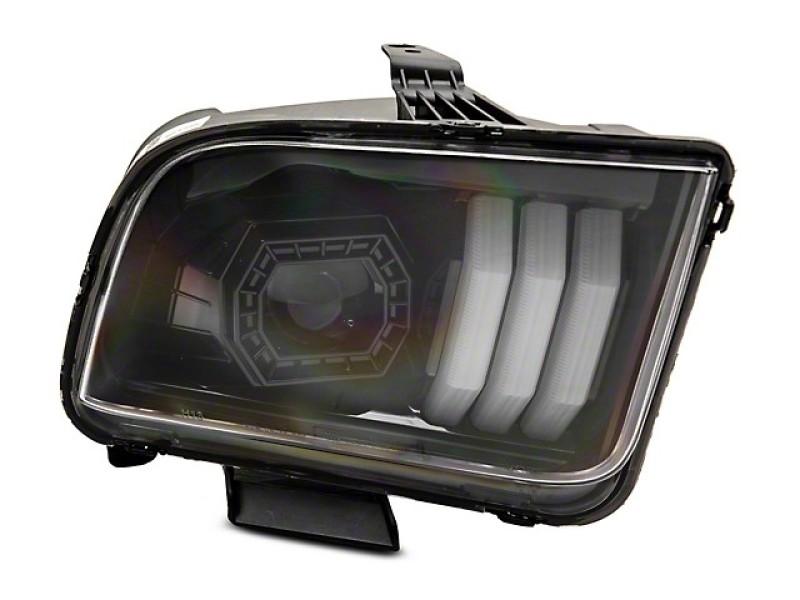 Raxiom 05-09 Ford Mustang w/ Halogen Prjctor Headlights- Black Housing (Clear Lens) (No GT500 ) - 415794