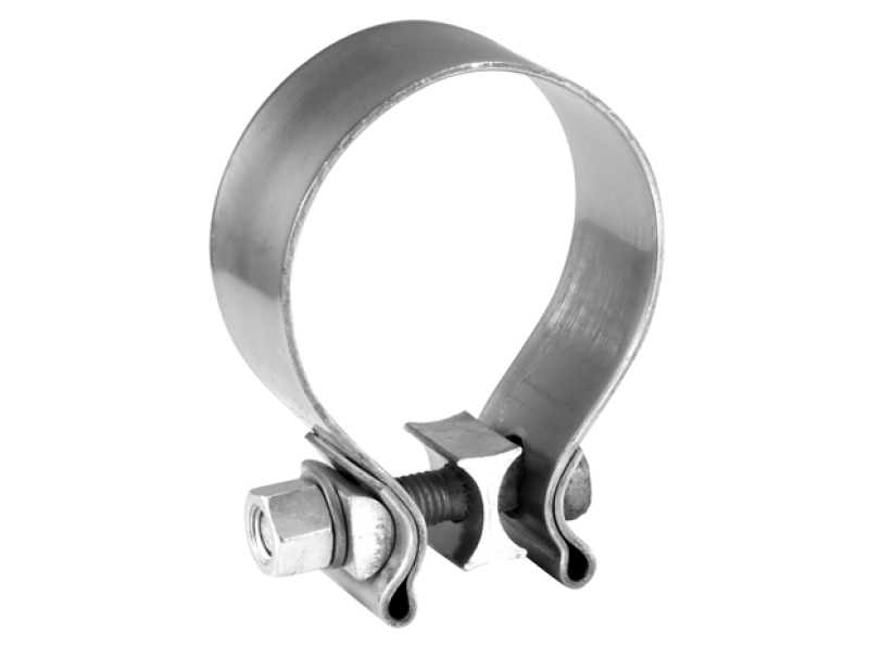 Borla 4in T-304 Stainless Steel AccuSeal Single Bolt Band Clamp - 18340
