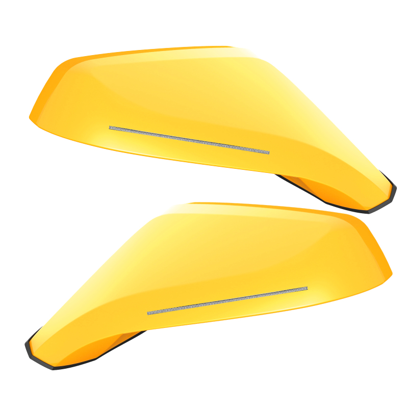 Oracle 10-15 Chevrolet Camaro Concept Side Mirrors - Rally Yellow (GCO) - 3031-504