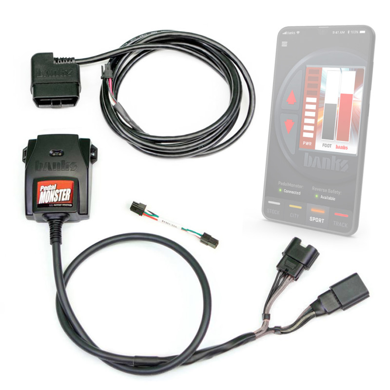 PedalMonster® Kit; For Use w/Phone; Standalone; - 64315
