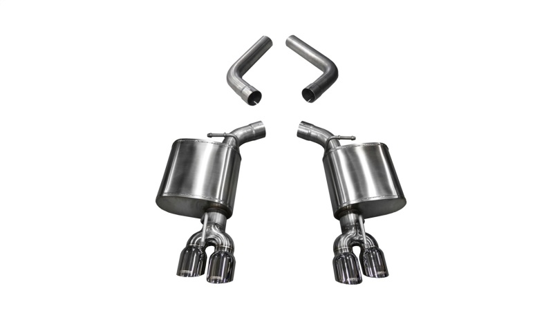 2.75in. Axle-Back Dual Rear Exit with Twin 3.5in. Polished Pro-Series Tips - 21020