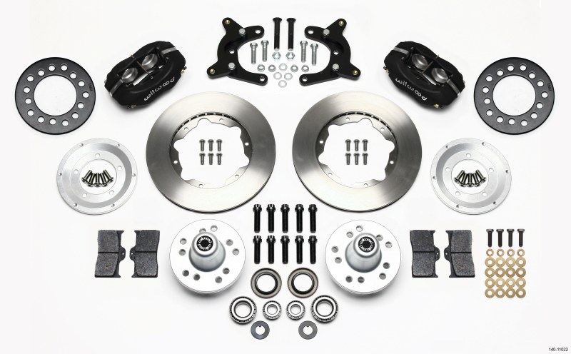 Wilwood Forged Dynalite Front Kit 11.00in 62-72 CDP A Body - 9in Drum - 140-11022
