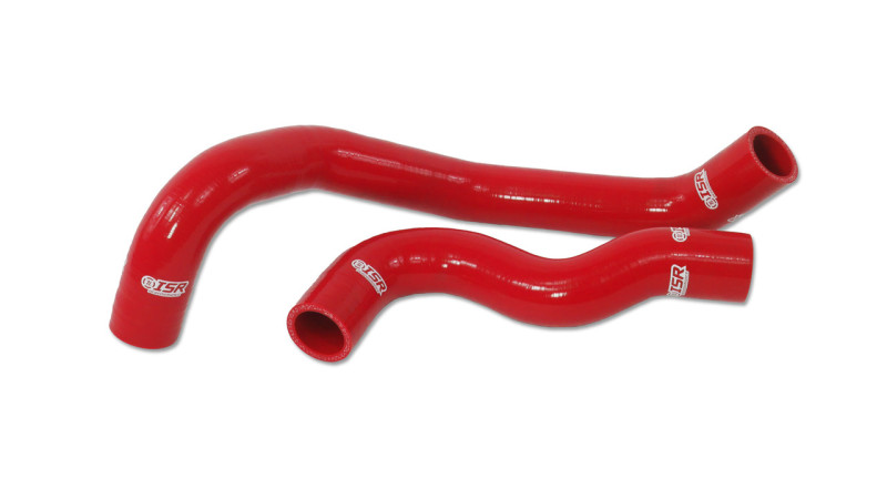ISR Performance Silicone Radiator Hose Kit 07-09 Nissan 350z - Red - IS-RH-Z33L-RD