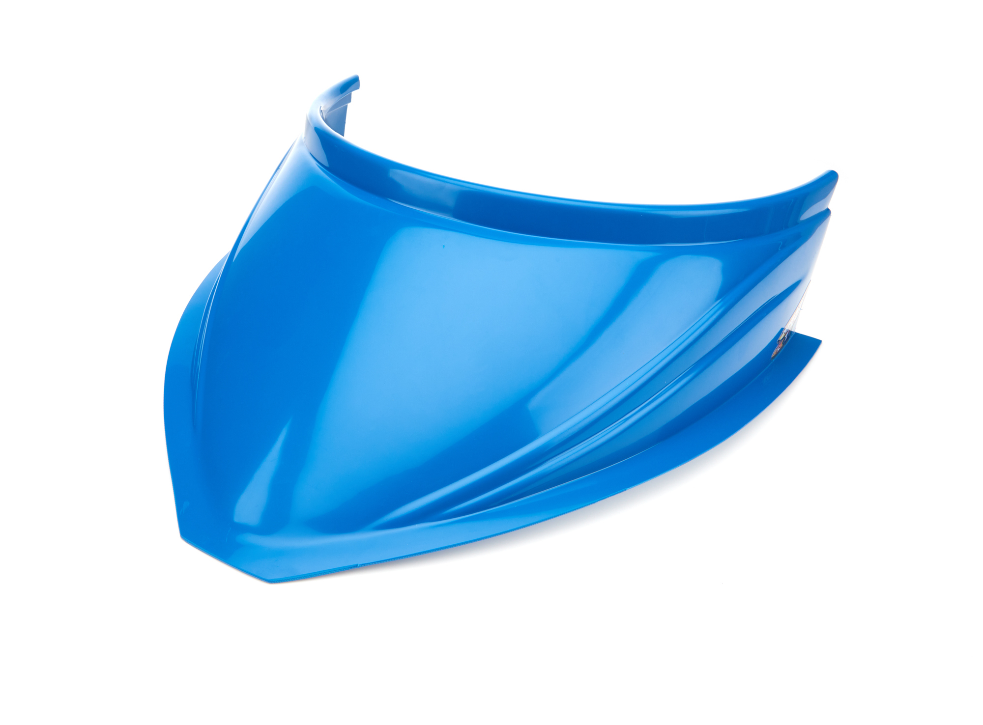 MD3 Hood Scoop 5in Tall 18in Wide Curved Blue - 040-4118-CB