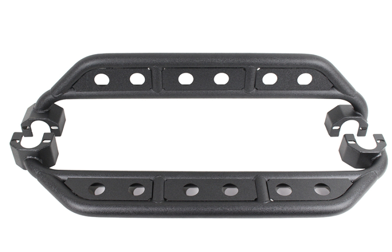 Fishbone Offroad 07-18 Jeep Wrangler JK 4 Door Steel Side Steps - Black Textured Powdercoat - FB23070