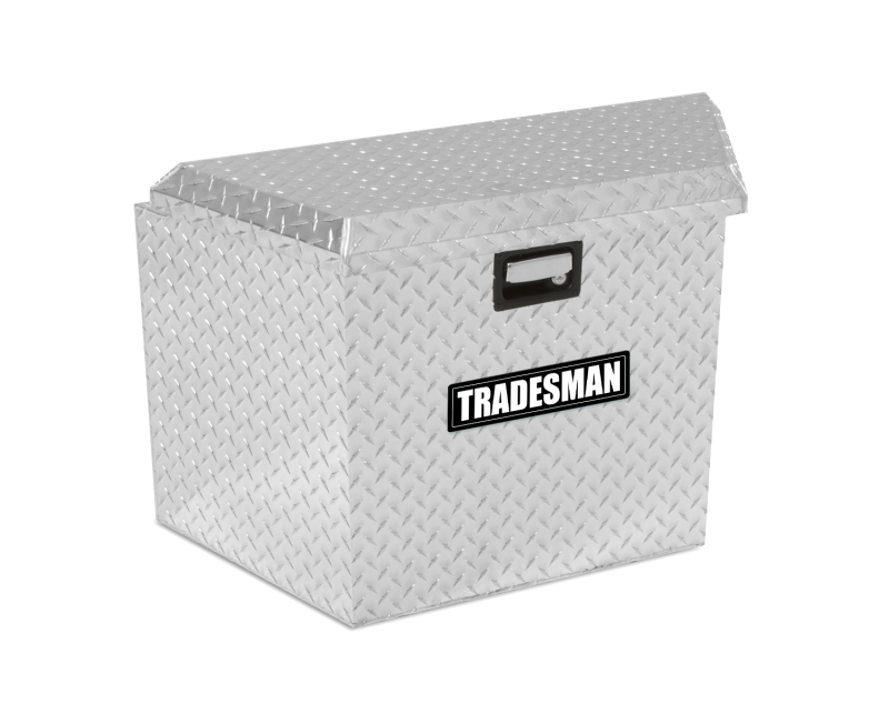Tradesman Aluminum Trailer Tongue Storage Box (21in.) - Brite - 6134T
