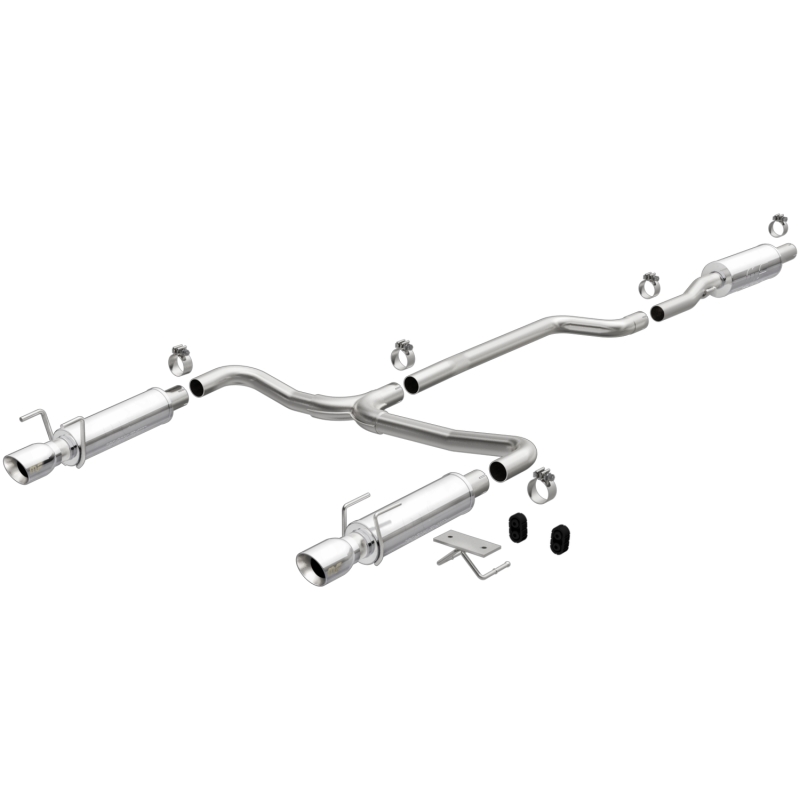 Street Series Stainless Cat-Back System - 19480