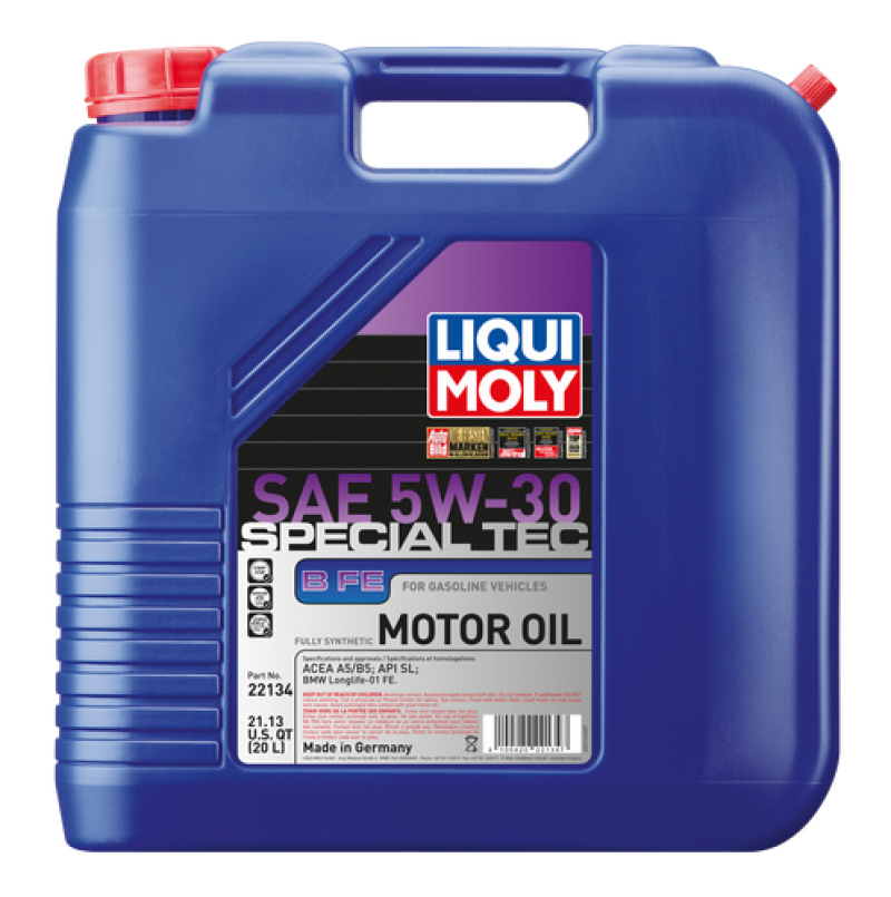 LIQUI MOLY 20L Special Tec B FE Motor Oil SAE 5W30 - 22134