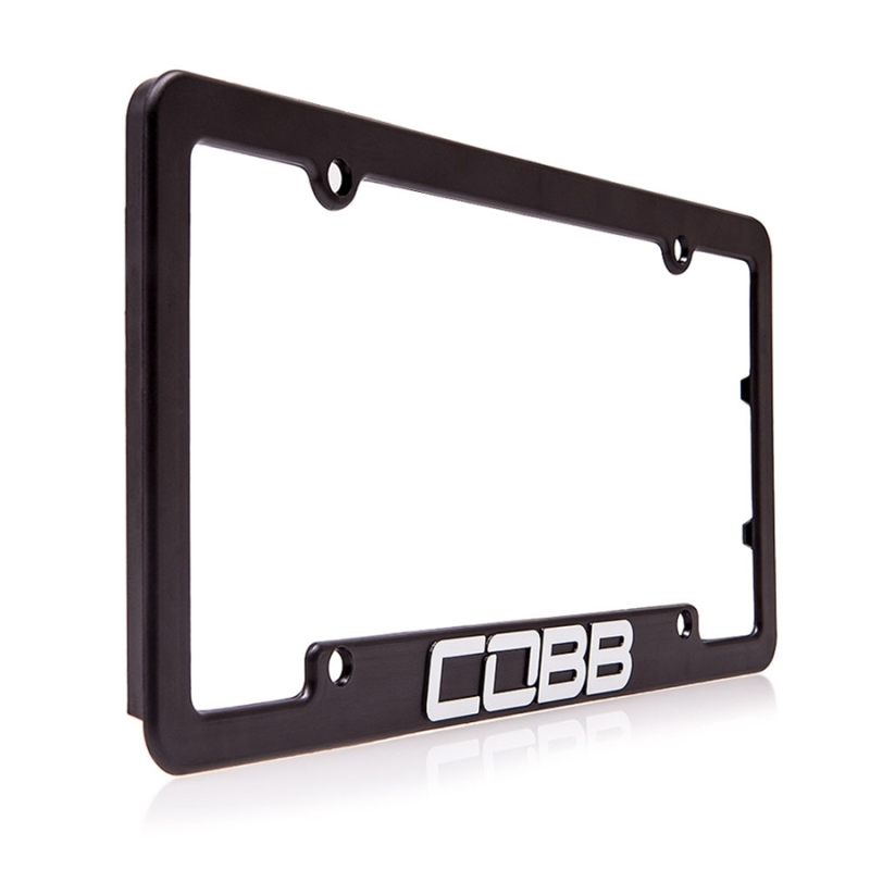 Cobb Black License Plate Frame - CO-PFRAME-NEW