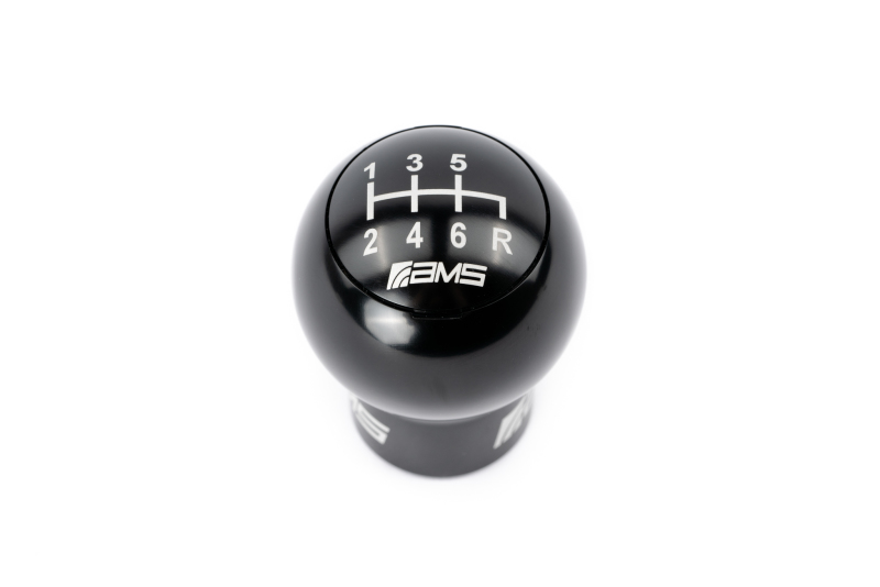 AMS Performance Subaru WRX/STi 6-Speed Billet Shift Knob (Incl Red, Black, & Gunmetal Cap) - AMS.50.06.0002-1