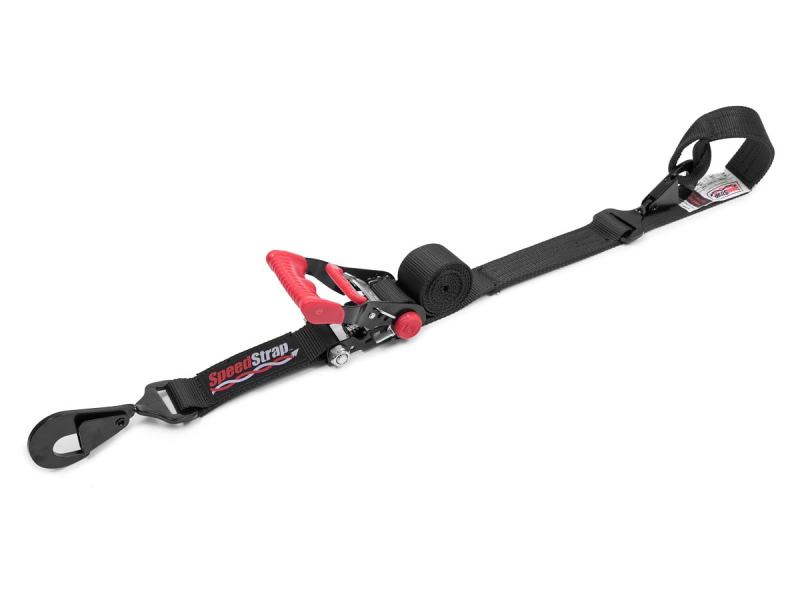 SpeedStrap 1 1/2In X 6Ft Ratchet Tie-Down w/ Soft-Tie - Black - 15111-US