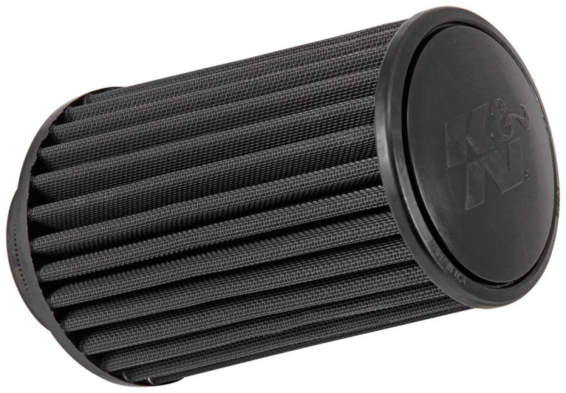 K&N Universal Round Clamp-On Air Filter 3.5in ID 9.5in Height 6in Base OD 5.25 Top OD - RU-3105HBK