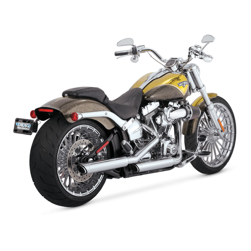 Vance & Hines 2007 Harley Davidson Softail Standard / 07-17 Heritage PCX Slip-On Exhaust - 16335