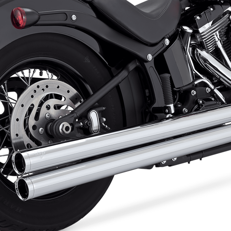 Vance & Hines HD Softail 12-17 Bigshots Long Chrome PCX Full System Exhaust - 17323