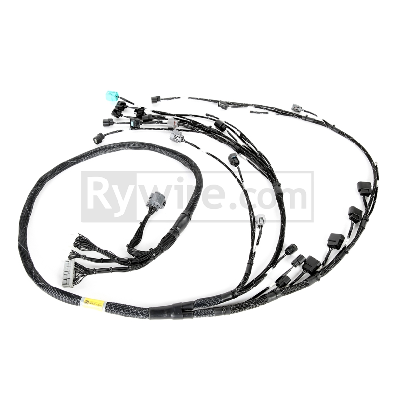 Rywire Honda K24Z3 Tucked Budget Engine Harness w/OBD2 02-04 K24Z3 Sensors & Connectors/Front VSS - RY-K24Z3-BASE