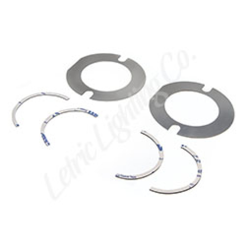 Letric Lighting Flat Lens Turn Signal Inserts - LLC-FLI-02