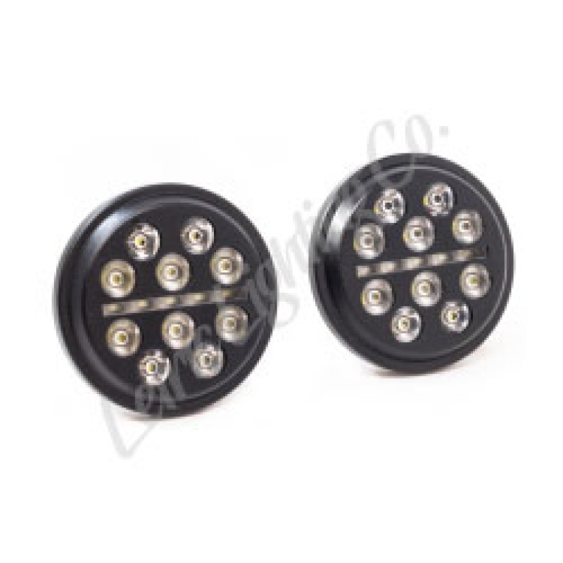 Letric Lighting 4.5in Black Buck-Shot Indian - LLC-ILPL-BS