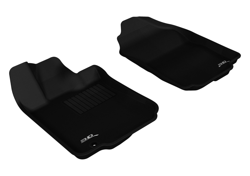 KAGU Floor Mat; Black; 2 pc.; Front; - L1FR01311509