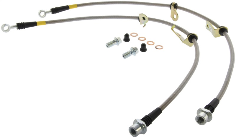 StopTech 06-17 Lexus HS250h / Toyota RAV4 Stainless Steel Front Brake Lines - 950.44036