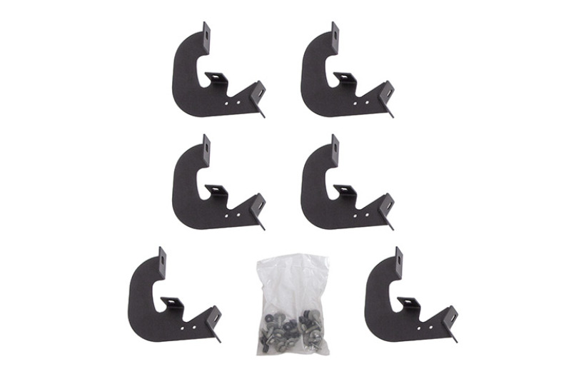 Deezee 19-23 Chevrolet Silverado Running Board Hex Side Step Bracket Kit - DZ 66340