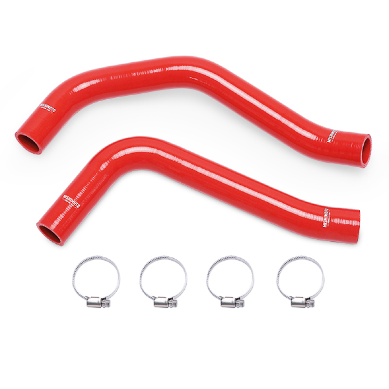 Mishimoto 05-15 Toyota Tacoma 4.0L V6 Red Silicone Hose Kit - MMHOSE-TAC40-05RD