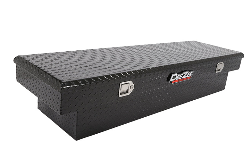 Deezee Universal Tool Box - Red Crossover - Single Lid Black BT Full Size - DZ 8170B