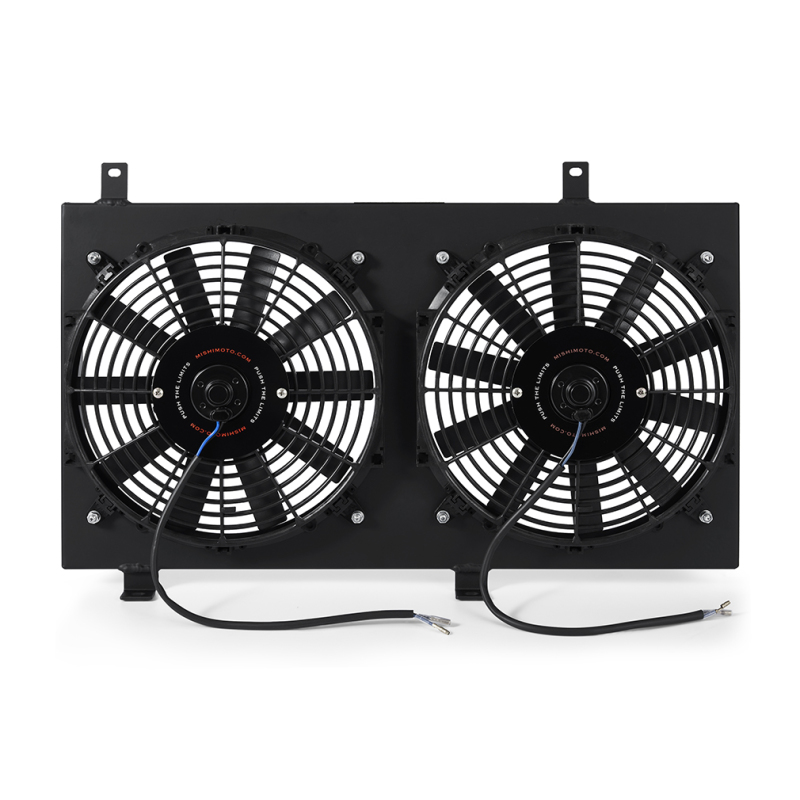 Mishimoto 04-08 Mazda RX8 Aluminum Fan Shroud Black - MMFS-RX8-04BK