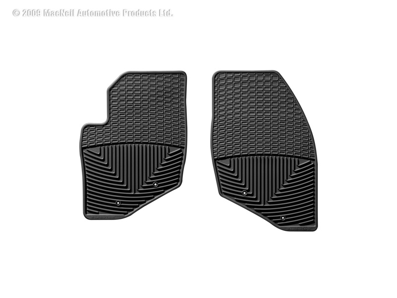 WeatherTech 99-06 Volvo S80 Front Rubber Mats - Black - W44