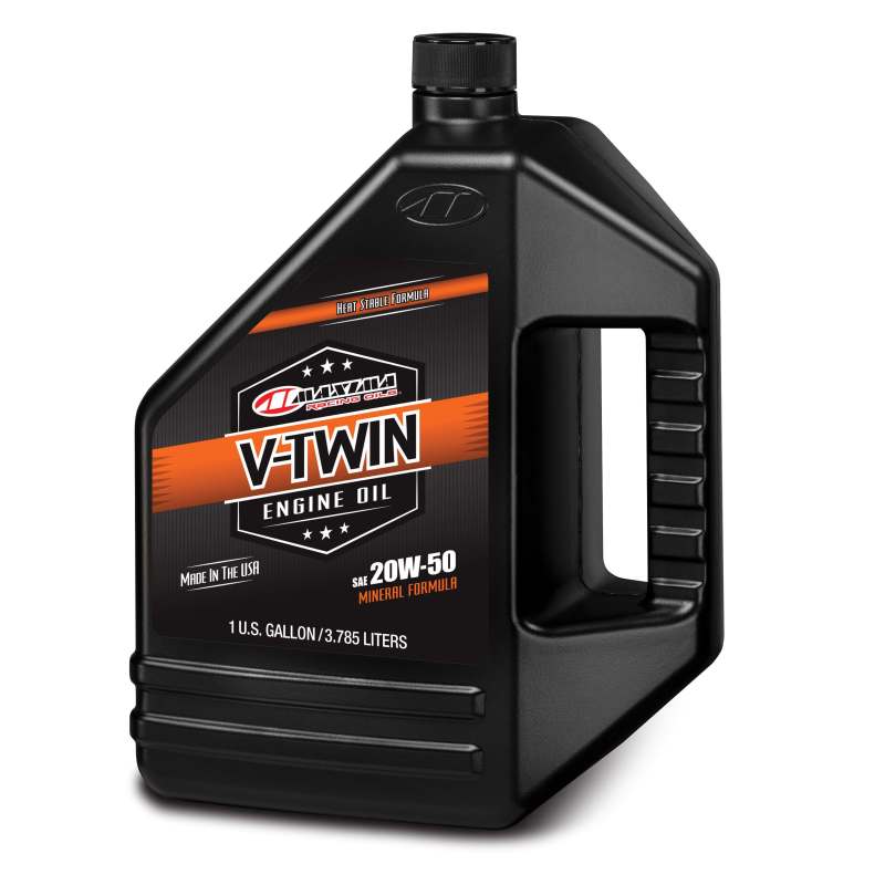 Maxima V-Twin Mineral 20w50 - 128oz - 30-069128