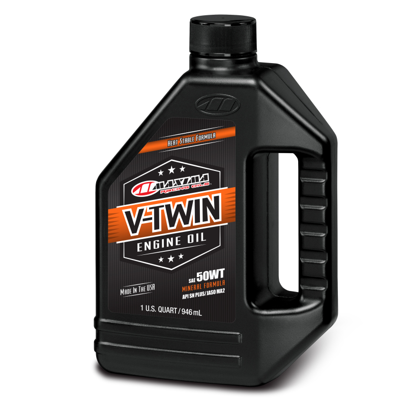 Maxima V-Twin Mineral 50wt - 1 Liter - 30-07901