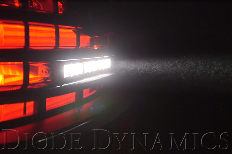 Diode Dynamics 18 In LED Light Bar Single Row Straight Clear Driving Each Stage Series - DD5016