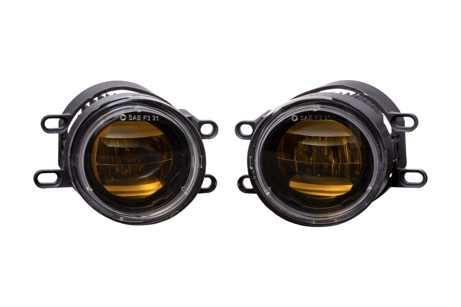 Diode Dynamics Elite Series Type B Fog Lamps - Yellow (Pair) - DD5137P