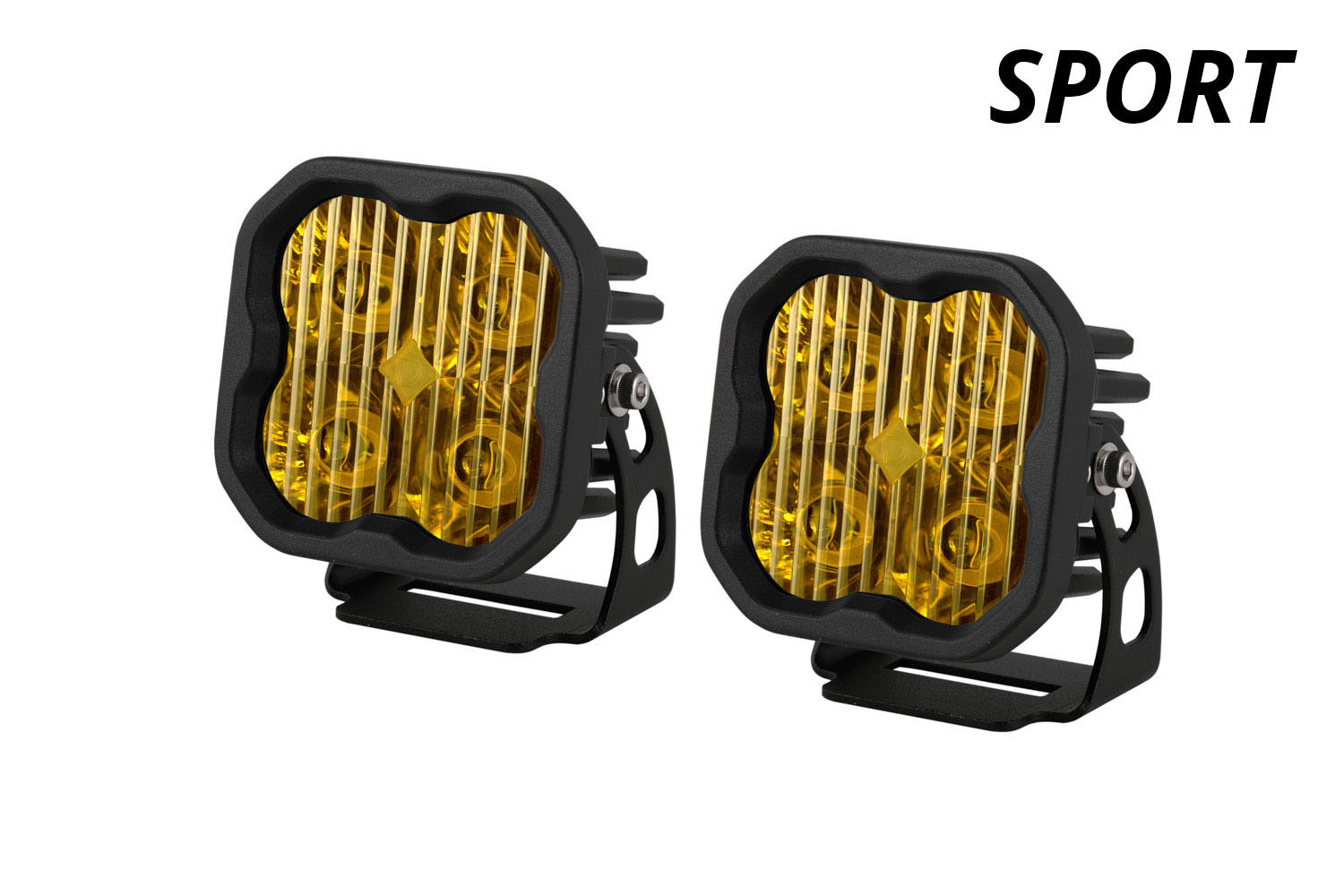 Diode Dynamics SS3 Sport ABL - Yellow SAE Fog Standard (Pair) - DD6869P