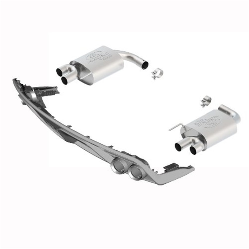 Ford Racing 2015 Ford Mustang 5.0L Touring Muffler Kit w/ GT350 Tips - M-5230-M8TBV