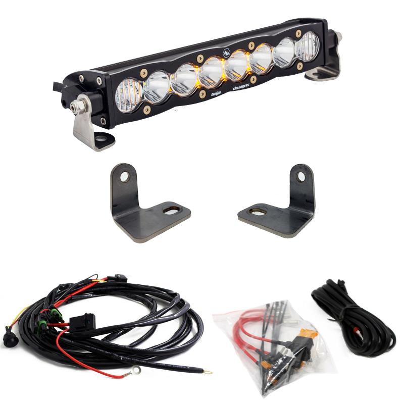 Baja Designs 16-18 Polaris RZR Turbo XP S8 Series 10in Light Bar Kit - 447073