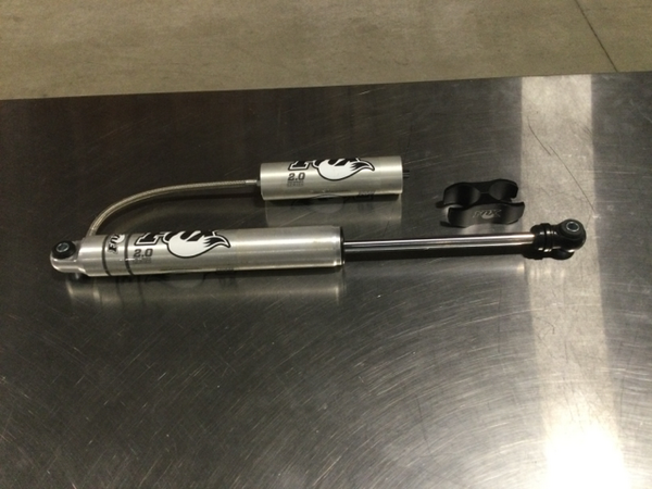 Fox 2.0 Performance Series 10.1in. Smooth Body R/R Shock Aluminum / Std Travel / Eyelet Ends - Black - 985-24-052, Condition: Scratch & Dent, 985-24-052-Scratch-Dent-10399